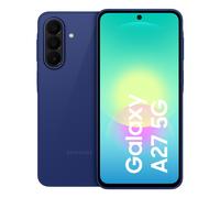 Samsung Galaxy A27 5G 128 GB azul (UE) Pantalla Super AMOLED de 17,01 cm (6,7"), Android 16, cámara triple de 50 MP
