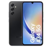 Samsung Galaxy A34 5G Enterprise Edition 16,8 cm (6.6") Ranura híbrida Dual SIM USB Tipo C 6 GB 128 GB 5000 mAh Grafito