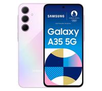 Samsung Galaxy A35 5G 16,8 cm (6.6") Ranura híbrida Dual SIM Android 14 USB Tipo C 6 GB 128 GB 5000 mAh Lila