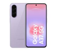 Samsung Galaxy A37 5G, 128GB, Móvil Fino con IA, 8GB, Gran Angular 50MP, Autonomía 2 Días, Batería 5000 mAh, IP68, Garantía del Fabricante 3 Años + 1 Año Extra, Color Lavanda (Versión Española)