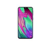 Samsung Galaxy A40 Enterprise Edition - Smartphone (15 cm (5.9"), 2340 x 1080 Pixeles, 4 GB, 64 GB, 16 MP, Negro) (Reacondicionado)