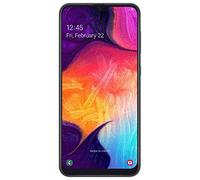 Samsung Galaxy A50 SM-A505F 16,3 cm (6.4'') 4 GB 128 GB SIM Doble 4G Negro 4000 mAh - Smartphone (1080 x 2340 Pixeles, 25 MP)