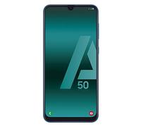 Samsung Galaxy A50 - Smartphone de 6.4" FHD sAmoled Infinity U Display (4 GB RAM, 128 GB ROM, 25 MP, Exynos 9610, Carga rápida), Azul