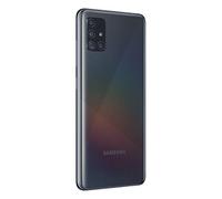 SAMSUNG Galaxy A51 - Dual SIM, Smartphone de 6.5" Super AMOLED (4 GB RAM, 128 GB ROM, cámara Trasera 48.0 MP + 12.0 MP + 5.0 MP + 5 MP, cámara Frontal 32 MP) Negro