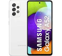 Samsung Galaxy A52 (128 GB) Blanco - Teléfono Móvil con Pantalla de 6,5'', Smartphone Android de 6 GB de RAM, Memoria Interna Ampliable, Batería de 4500 mAh y Carga Super Rápida (Versión ES)