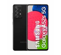 Samsung Galaxy A52s 5G (256 GB) Negro Chipset 2022 - Teléfono Móvil con Pantalla de 6,5'', Smartphone Android con 8 GB de RAM, Memoria Ampliable, Batería de 4500 mAh y Carga Rápida (Versión ES)