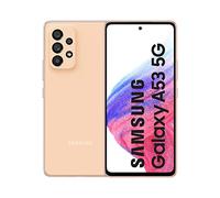 Samsung Galaxy A53 5G SM-A536B 16,5 cm (6.5") Ranura híbrida Dual SIM Android 12 USB Tipo C 6 GB 128 GB 5000 mAh Durazno