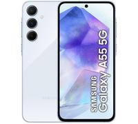 Samsung Galaxy A55 5G 16,8 cm (6.6") Ranura híbrida Dual SIM Android 14 USB Tipo C 8 GB 128 GB 5000 mAh Azul