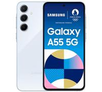 Samsung Galaxy A55 5G 16,8 cm (6.6") Ranura híbrida Dual SIM Android 14 USB Tipo C 8 GB 128 GB 5000 mAh Azul