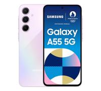Samsung Galaxy A55 5G, Dual, 128GB 8GB Ram, Awesome Lilac