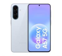 Samsung Galaxy A57 5G (Awesome Icyblue, 8 GB de RAM, 256 GB de almacenamiento), IA agéntica, triple cámara con video de nightografía, 2 días de duración de la batería, actualizaciones del sistema