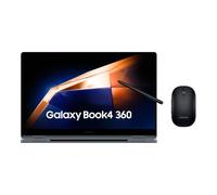 Samsung Galaxy Book4 360 + Ratón, Ordenador Portátil Convertible 15.6" Full HD, Táctil y S Pen, Intel Core 7-150U, 8GB RAM, 512GB SSD, Intel Graphics, Windows 11 Home, Gris, Teclado QWERTY Español