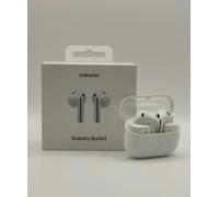 Samsung Galaxy Buds3 - Auriculares inalámbricos con Bluetooth (ANC), cancelación de Ruido adaptativa, Auriculares in-Ear con Audio 360, Color Blanco, Incluye Funda Transparente Anymode