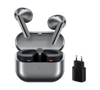 Samsung Galaxy Buds3 + Cargador - Auriculares Inalámbricos, Cancelación de Ruido, Bluetooth, Audio 360, Gris (Versión Española)