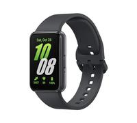 Samsung Galaxy Fit3 - Banda de fitness ligera y elegante, batería de 13 días, más de 100 ejercicios y seguimiento del sueño, gris oscuro (negro)