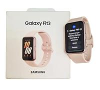 Samsung Galaxy Fit3 - Reloj inteligente con pantalla AMOLED de 40 mm, cuerpo de aluminio, seguimiento completo de la actividad física y la salud, batería hasta 13 días, carga rápida, 5 ATM, oro rosa