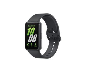 Samsung Galaxy Fit3 SM-R390, gris oscuro Sensor de aceleración, sensor de posición, barómetro, sensor óptico de frecuencia cardíaca, sensor de luz, medición de oxígeno en sangre (SpO2)