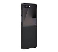 Samsung Galaxy - Funda de Piel sintética para Galaxy Z Flip7, Color Negro