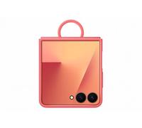 Samsung Galaxy - Funda de Silicona Oficial para Galaxy Z Flip7 en Color Rojo