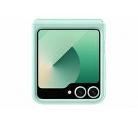 Samsung Galaxy - Funda Oficial de Piel sintética para Galaxy Z Flip6, Color Menta