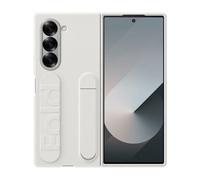 Samsung Galaxy - Funda Oficial de Silicona con Soporte para Galaxy Z Fold6, Color Blanco