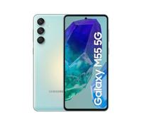 Samsung Galaxy M55 5G 256GB - Teléfono Móvil Android, Smartphone Libre, Pantalla 6,7" FHD+Super AMOLED+, Verde claro (Versión Española)