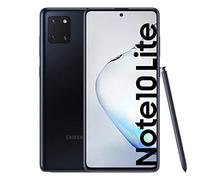 Samsung Galaxy Note10 Lite - Smartphone de 6.7" FHD+ (4G, Dual SIM, 6GB RAM, 128GB ROM, cámara Trasera 12MP(W)+12MP(UW)+12MP, cámara Frontal 32MP, Octacore Exynos 9810), Aura Black [Versión española]