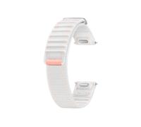 Samsung Galaxy Official - Correa de tela (S/M) para Galaxy Watch7, color rosa y blanco