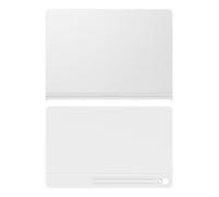 SAMSUNG Smart Book Cover Funda para tablet tipo libro posicionable con doble visualización para Galaxy Tab S10 FE+, blanco