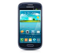 Samsung Galaxy S III Mini - Smartphone libre Android (pantalla 4", cámara 5 Mp, 8 GB, Dual-Core 1.2 GHz), azul [importado]