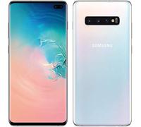 Samsung Galaxy S10 + 128 GB 8 GB de RAM SM-G973F / DS Dual Sim 6.1" LTE Smartphone Desbloqueado de fábrica (Modelo Internacional No) (Prisma Blanco)