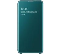 Samsung Galaxy S10e Funda Tipo Cartera Clear View - Verde