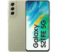 Samsung Galaxy S21 FE 5G Smartphone Android, pantalla AMOLED dinámica de 6,4 pulgadas, batería de 4500 mAh, 128 GB/6 GB RAM, teléfono verde oliva, con 36 meses de garantía