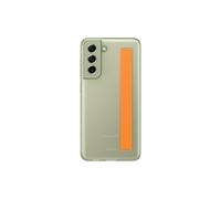 Samsung Galaxy S21 Fe Clear Strap Cover - Caso original oficial - Olive Green
