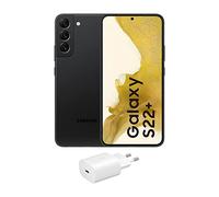 Samsung Galaxy S22+ 5G (128 GB) Phantom Negro + Cargador - Teléfono Móvil libre, Smartphone Android (Versión Española)