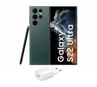 Samsung Galaxy S22 Ultra 5G (512 GB) Verde + Cargador - Teléfono móvil libre, Smartphone Android (Versión Española)