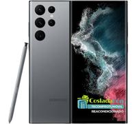 Samsung Galaxy S22 Ultra 5G S908B/DS 256GB Graphite (Grafito) MUY BUENO (se incluye cable y cargador de regalo)