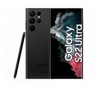 Samsung Galaxy S22 Ultra Smartphone Android 5G 8/12GB RAM AI Display 6.8" Dynamic AMOLED 2X Fotocamera 108MP 5.000 mAh (Negro, 128 GB)