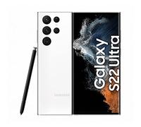 Samsung Galaxy S22 Ultra Smartphone Android 5G 8/12GB RAM AI Display 6.8" Dynamic AMOLED 2X Fotocamera 108MP 5.000 mAh (Blanco, 128 GB)
