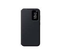Samsung Galaxy S23 FE S-View Wallet Phone Case, Protective Cover with Card Holder Slot, Finger Tap Display Window, US Version, EF-ZS711CBEGUS, Black