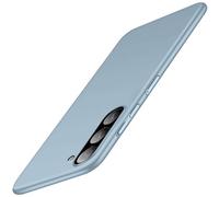 Samsung Galaxy S23 Plus Hülle, Ultra Dünn Matte Handyhülle Slim Schutzhülle Kratzschutz Stoßfest Cover Anti-Rutsch Bumper Case 6.6'' Far Peak Blue