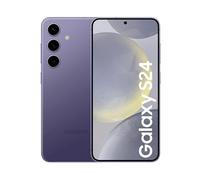 Samsung Galaxy S24 5G Smartphone Dual-SIM RAM 8 GB / Interner Speicher 128 OLED-Display 6.2" 2340 x 1080 Pixel 120 Hz Triple-Kamera 50 MP 12 10 front camera Cobalt Violet
