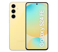 SAMSUNG Galaxy S24 FE 128GB Yellow EU 16,91cm (6,7") OLED Display, Android 14, 50MP Triple-Kamera (SM-S721BZYDEUE) - Versiones Italiano, húngaro, Polaco, rumano, Austriaco y Suizo.
