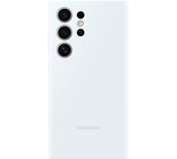 Samsung Galaxy S24 Ultra Funda Silicona Trasera Antiarañazos Blanca Nueva