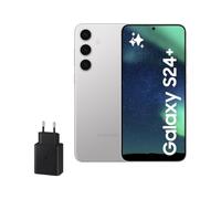 Samsung Galaxy S24+ y Cargador 45W, Móvil con IA, Smartphone Android, 12GB RAM Más Rápida, 512GB Almacenamiento, Cámara 50MP, Gran Pantalla, Batería Larga Duración, Gris Marble (Versión Española)