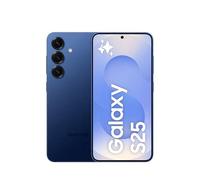 Samsung Galaxy S25 128GB Teléfono Móvil con IA, Galaxy AI, 12GB RAM, Cámara 50MP, Dual SIM, IP68, Garantía del Fabricante 3 Años + 1 Año Extra, Color Azul Marino (Versión Española)