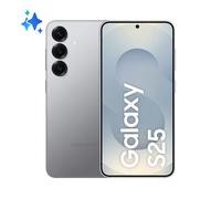 Samsung Galaxy S25 15,8 cm (6.2") SIM doble Android 15 5G USB Tipo C 12 GB 256 GB 4000 mAh Plata