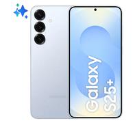 Samsung Galaxy S25+ 256GB 12GB RAM 5G Smartphone, 6.7" Dynamic AMOLED 2X 120Hz, 50MP Triple Cámara, Snapdragon 8 Elite, Android 15, Color Icy Blue