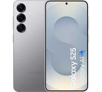 Samsung Galaxy S25 15,8 cm (6.2") SIM doble Android 15 5G USB Tipo C 12 GB 256 GB 4000 mAh Plata