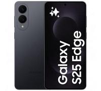 Samsung Galaxy S25 Edge 5G Móvil Ultrafino con Galaxy AI 6.7" 512GB Titanio Negro Versión Importada